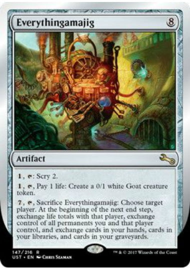 (英)【Foil】Everythingamajig 【UST】 (Scry 2)No.147F