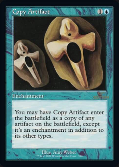 (英)Copy Artifact【30A】 旧枠加工カード No.350 ※トーナメントで使用することはできません。