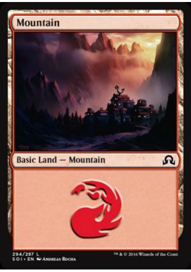 (英)【Foil】山 / Mountain【SOI】 No.294