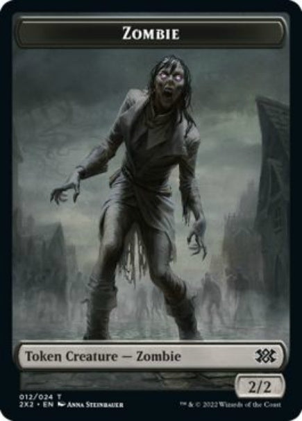 (英)ゾンビトークン / Zombie Token【2X2-TOKEN】 No.012