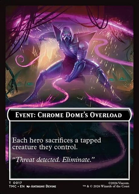 (英)Event: Chrome Dome's Overload 【TMC-TOKEN】 No.017