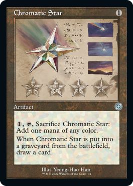 (英)彩色の星 / Chromatic Star【BRR】 設計図カード No.074