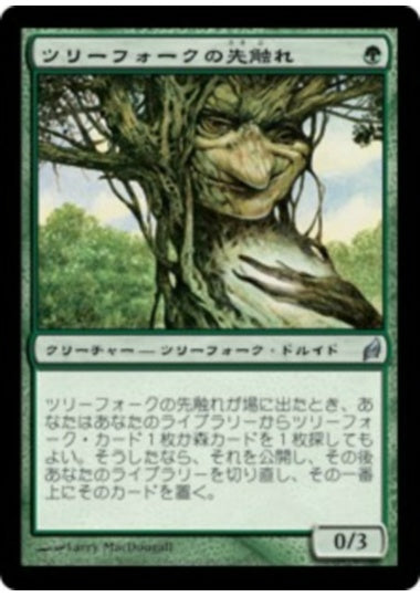 (日)ツリーフォークの先触れ / Treefolk Harbinger【LRW】 No.239