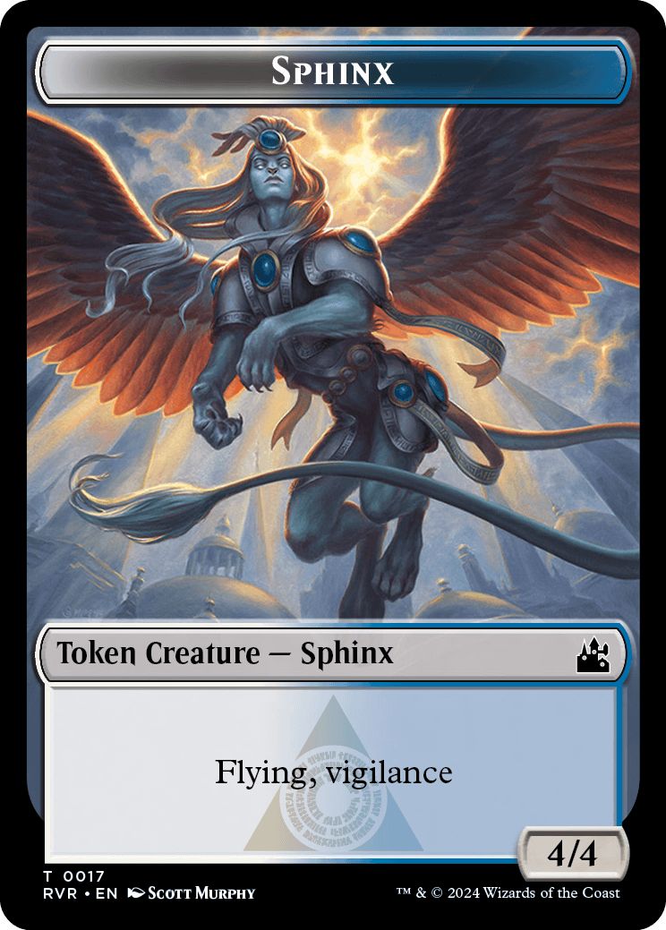 (英)スフィンクストークン / Sphinx Token【RVR-TOKEN】 No.017