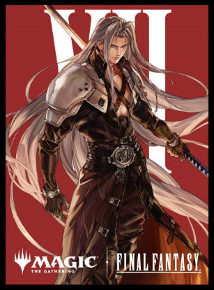 【サプライ】 エンスカイ マジック：ザ・ギャザリング--FINAL FANTASY プレイヤーズカードスリーブ MFS-32 「キャラクター」ボーダーレス版《威名のソルジャー、セフィロス》 (80枚入り) ※発送方法は「ゆうパック」を選択してください。