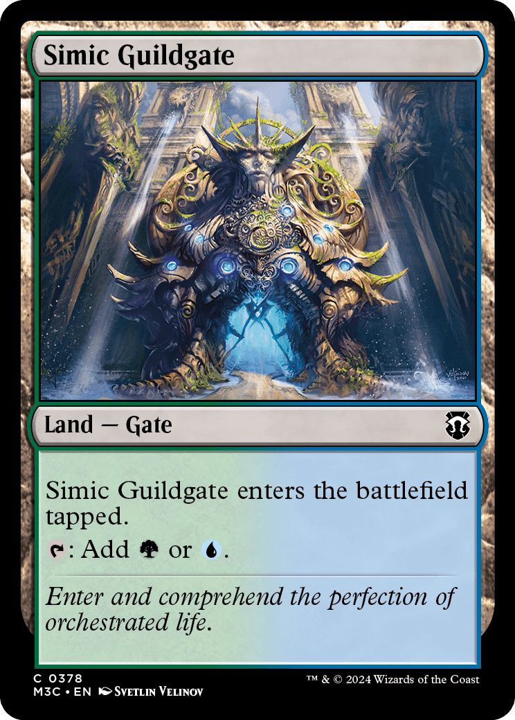 (英)シミックのギルド門 / Simic Guildgate【M3C】 No.378