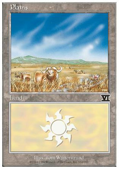 (英)平地 / Plains【6ED】 No.332