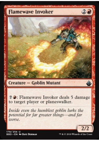 (英)炎波の発動者 / Flamewave Invoker【BBD】 No.178