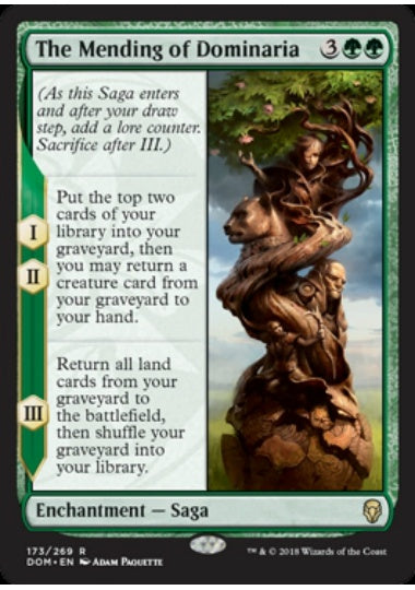 (英)【Foil】ドミナリアの大修復 / The Mending of Dominaria【DOM】 No.173