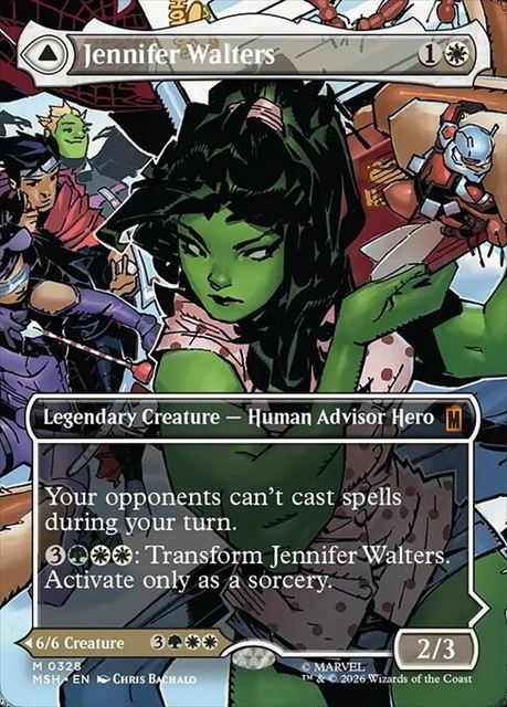 【即日発送】ジェニファー・ウォルターズ/センセーショナル・シーハルク foil 英)【Foil】ジェニファー・ウォルターズ - センセーショナル