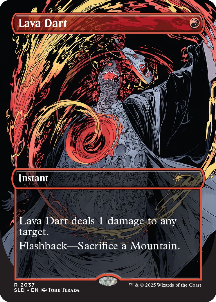 (英)【Foil】溶岩の投げ矢 / Lava Dart【SLD】vroooOOOMMMMMM! No.2037