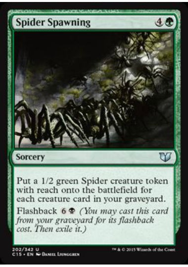 (英)蜘蛛の発生 / Spider Spawning【C15】 No.202