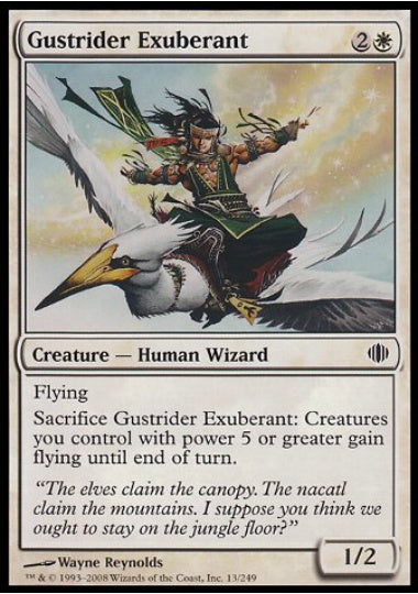 (英)華麗なる突風乗り / Gustrider Exuberant【ALA】 No.013