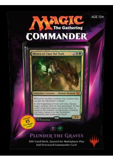 (英)統率者2015 デッキ 墓場の略奪/Plunder the Graves【BOX】 ※発送方法は「ゆうパックを選択してください。