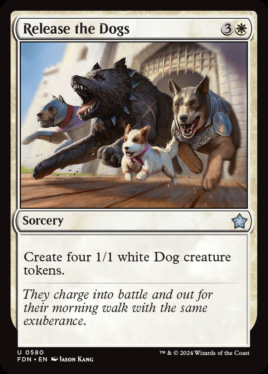 (英)犬たちの解き放ち / Release the Dogs【FDN】 Starter Collection収録 No.580