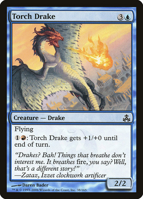 (英)松明ドレイク / Torch Drake【GPT】 No.038