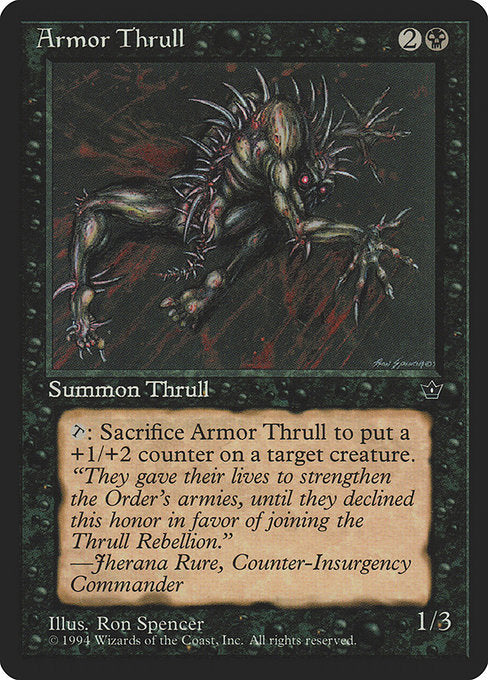 (英)Armor Thrull 【FEM】 (Ron Spencer) No.033B