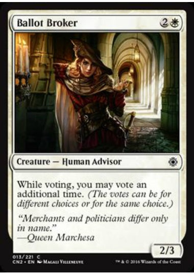 (英)【Foil】投票の仲買人 / Ballot Broker【CN2】 No.013