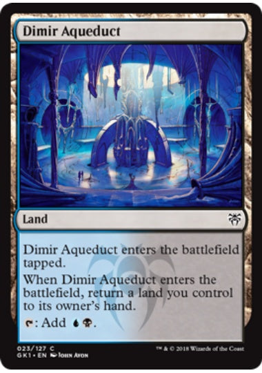 (英)ディミーアの水路 / Dimir Aqueduct【GK1】 No.023