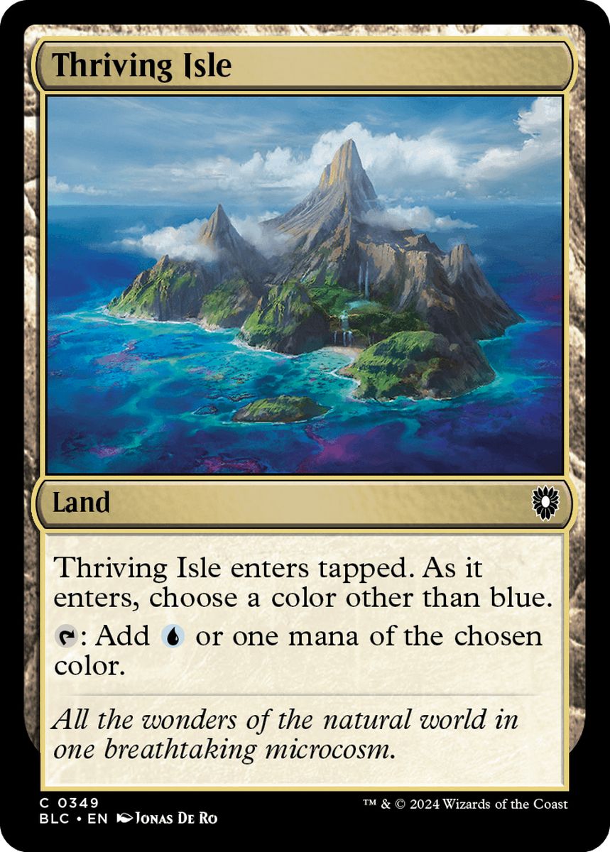 (英)興隆する島嶼 / Thriving Isle【BLC】 No.349