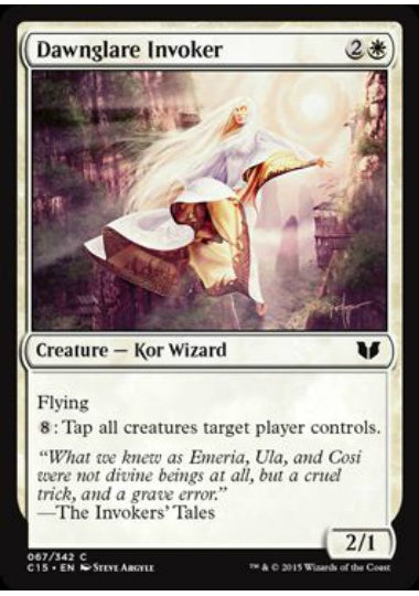 (英)暁輝きの発動者 / Dawnglare Invoker【C15】 No.067