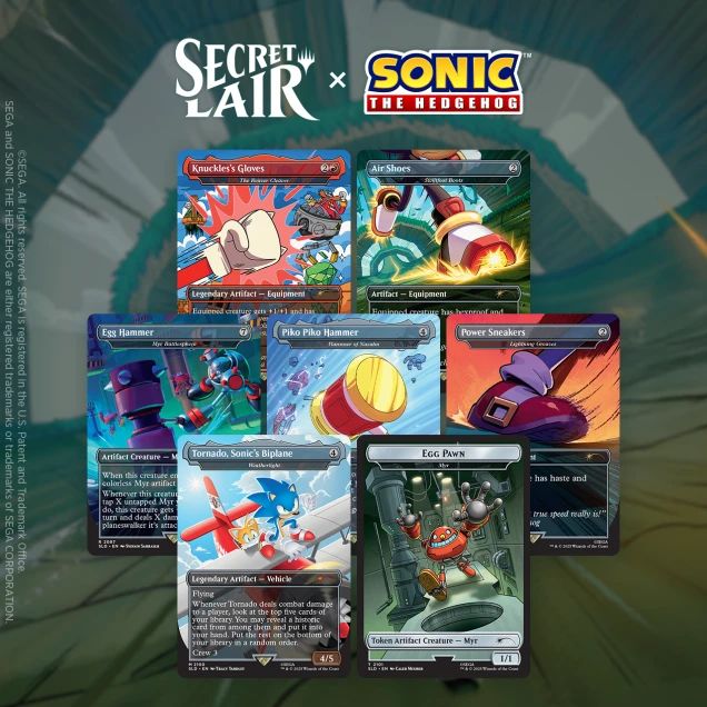 (英)Secret Lair x Sonic: Turbo Gear 【BOX】 ※発送方法は「ゆうパック」を選択してください。