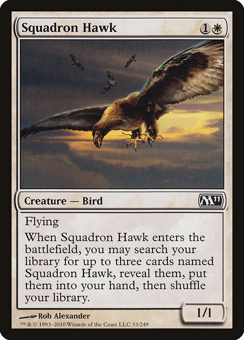 (英)【Foil】戦隊の鷹 / Squadron Hawk【M11】 No.033