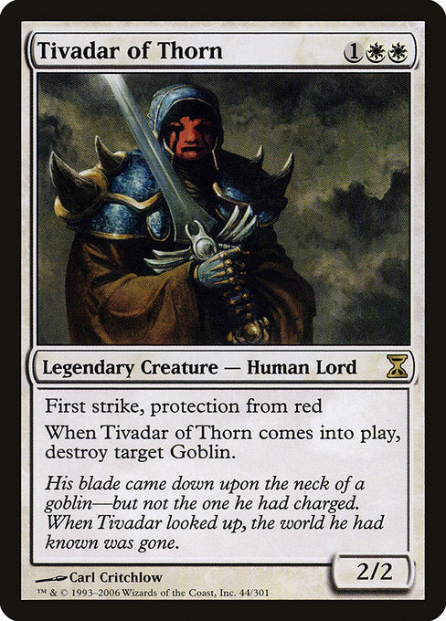 (英)茨の騎士ティヴァダール / Tivadar of Thorn【TSP】 No.044