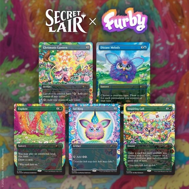 (英)Secret Lair x Furby: Doo-ay Noo-lah 【BOX】 ※発送方法は「ゆうパック」を選択してください。