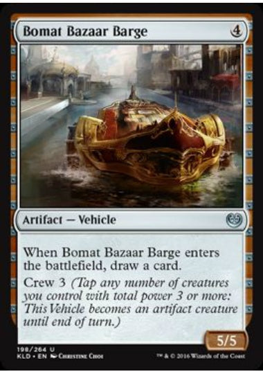 (英)【Foil】ボーマットのバザール船 / Bomat Bazaar Barge【KLD】 No.198