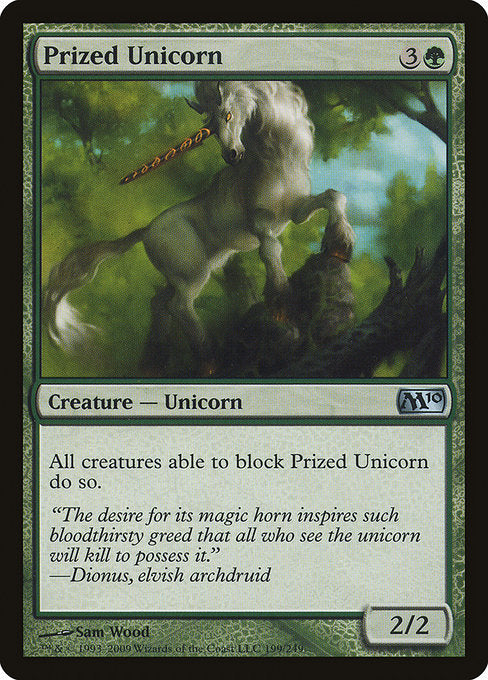 (英)尊き一角獣 / Prized Unicorn【M10】 No.199