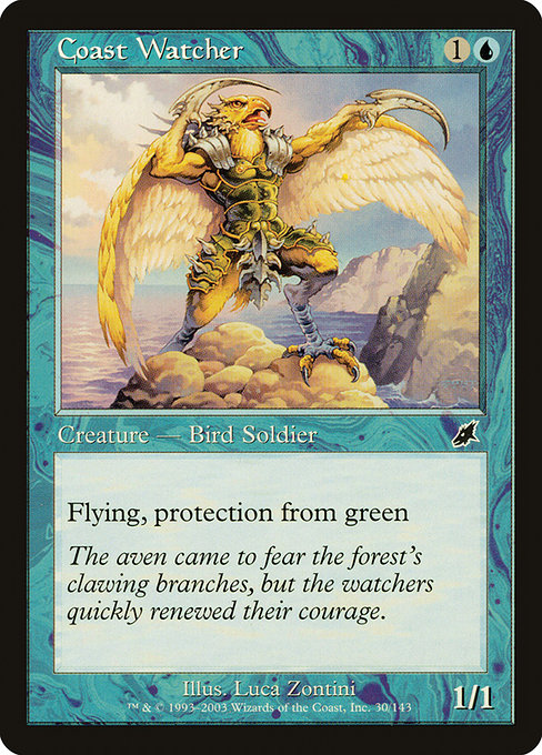 (英)【Foil】沿岸の見張り / Coast Watcher【SCG】 No.030
