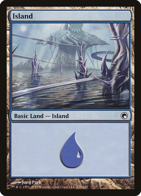 (英)【Foil】島 / Island【SOM】 No.235