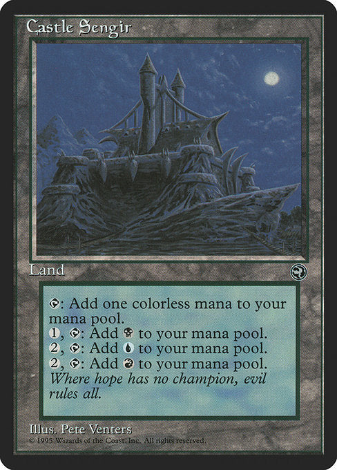 (英)Castle Sengir 【HML】 No.113