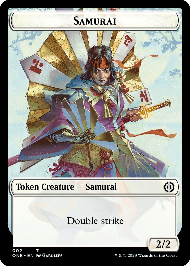 (英)侍トークン / Samurai Token【ONE-TOKEN】 No.002