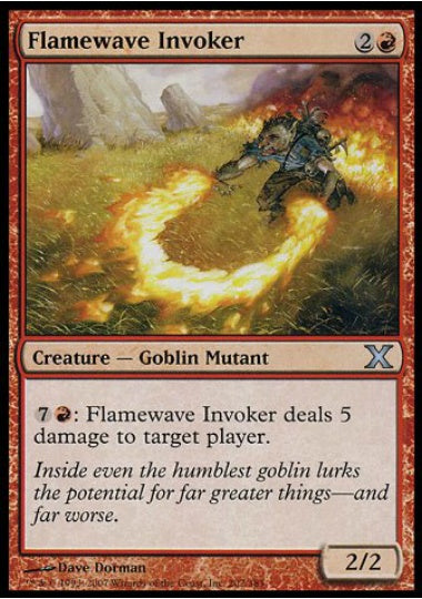(英)炎波の発動者 / Flamewave Invoker【10E】 No.202