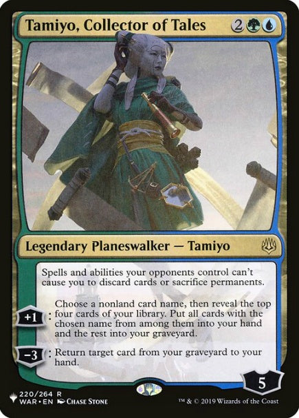 (英)伝承の収集者、タミヨウ / Tamiyo, Collector of Tales【LST】 No.713