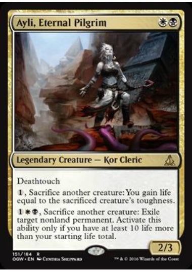 (英)【Foil】永代巡礼者、アイリ / Ayli, Eternal Pilgrim【OGW】 No.151