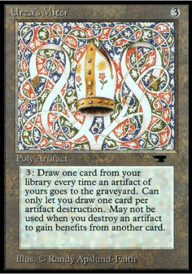 (英)Urza's Miter【ATQ】 No.076