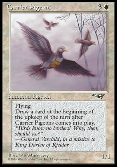(英)Carrier Pigeons【ALL】 (鳩) No.001A