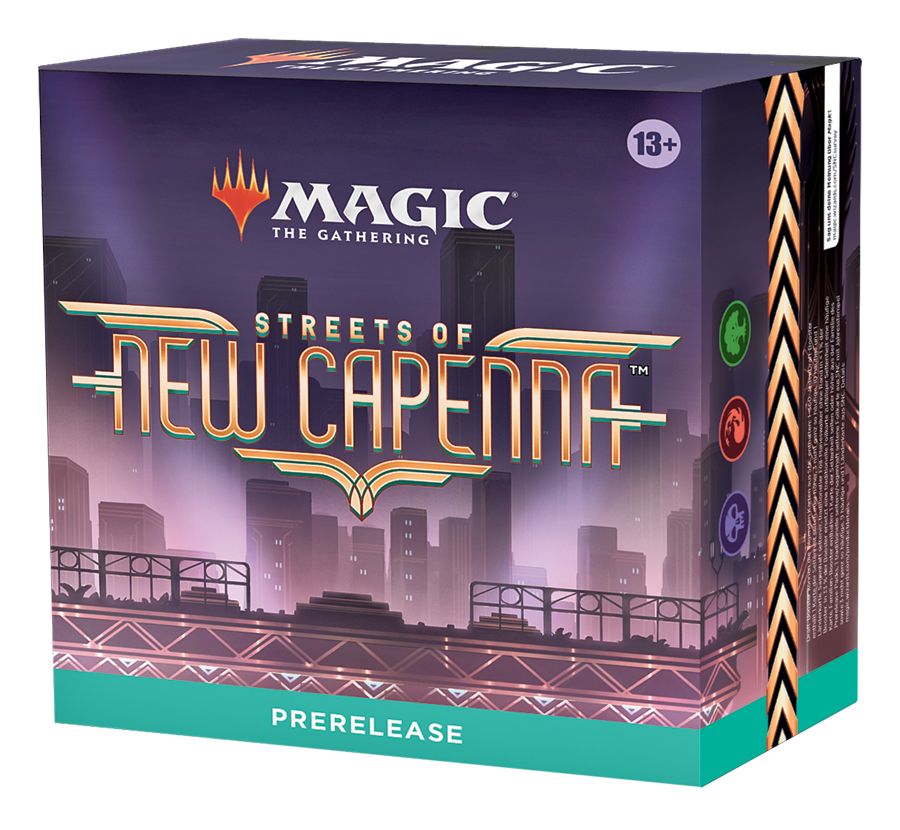 (英)ニューカペナの街角 プレリリース・パック 土建組(黒赤緑) / Streets of New Capenna Prerelease Pack Riveteers(BRG)【BOX】 ※発送方法は「ゆうパック」を選択してください。