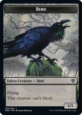 (英)鳥トークン / Bird Token【DMU-TOKEN】 No.006