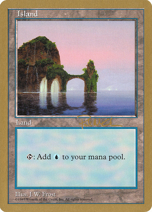 (英)島 / Island【WC97】 World Championship Decks 1997 Paul McCabe 金枠 No.102