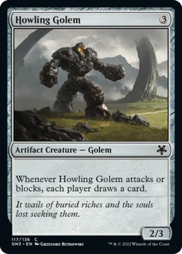 (英)吠えたけるゴーレム / Howling Golem【GN3】 No.117