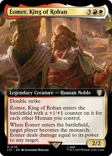 (英)ローハンの王、エオメル / Eomer, King of Rohan ★拡張枠★ 【LTC】 No.135