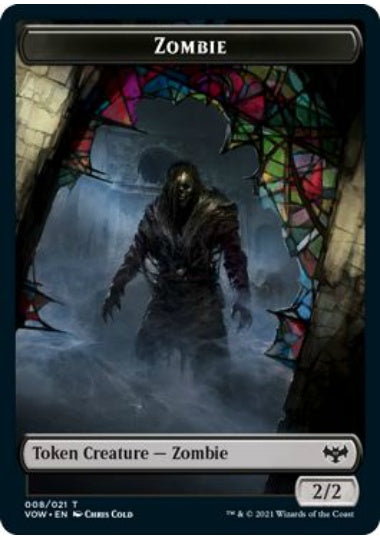 (英)ゾンビトークン / Zombie Token【VOW-TOKEN】 No.008