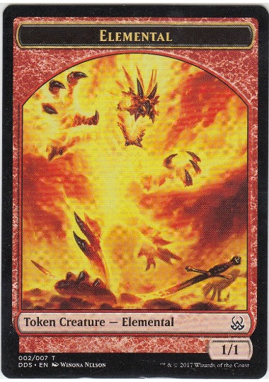 (英)エレメンタルトークン / Elemental Token【MVSM-TOKEN】 No.002