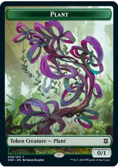 (英)植物トークン / Plant Token【ZNR-TOKEN】 No.008