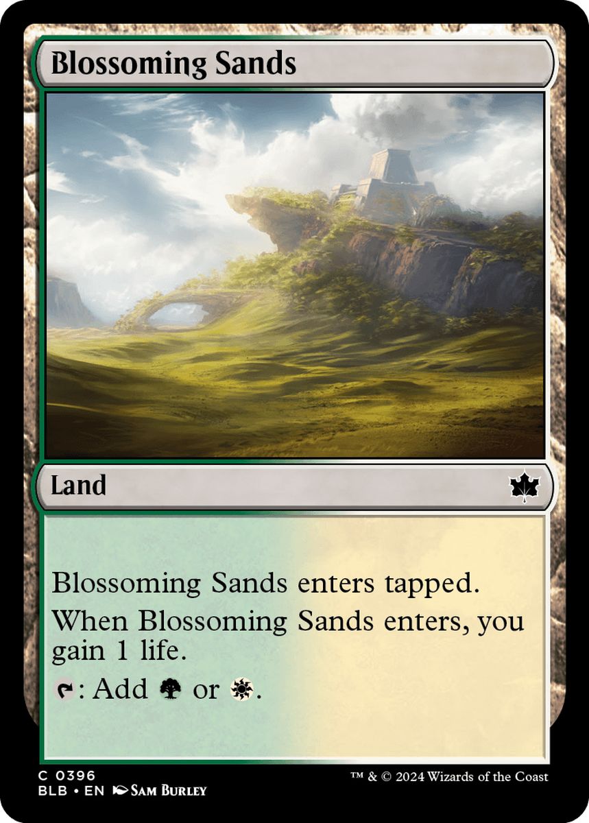 (英)花咲く砂地 / Blossoming Sands【BLB】 No.396