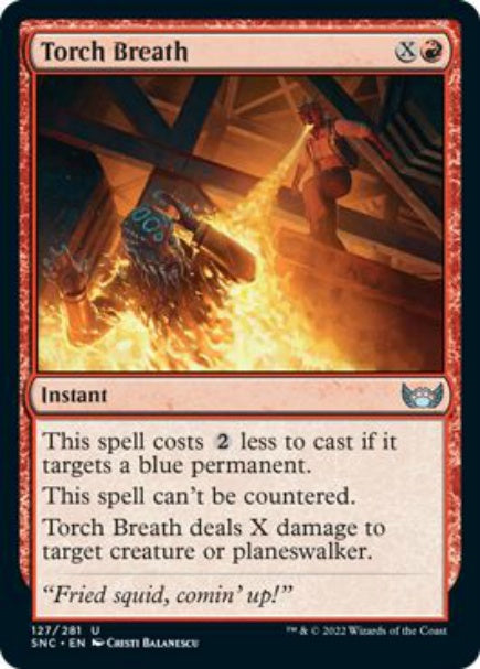 (英)【Foil】松明吹き / Torch Breath【SNC】 No.127
